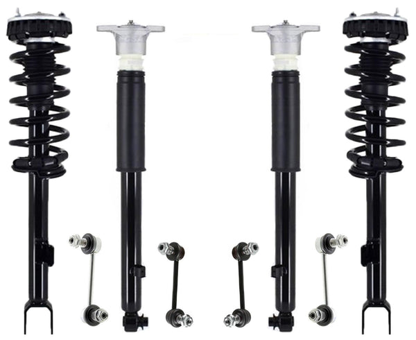 Front Struts Rear Shocks & Links For Hyundai Genesis 2015-2016 Rear Wheel Drive