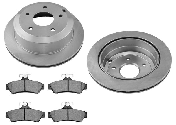 2005-2006 Pontiac GTO (2) Rotores y pastillas de freno trasero