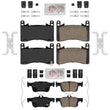 Front & Rear Ceramic Disc Brake Pads for Acura TLX Type S 2021 2023 2025 3.0L