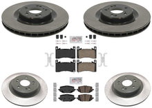 Coated Disc Brake Rotors Ceramic Brake Pads for Acura MDX Type S 3.0L 2022-2025