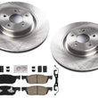 Front Coated Disc Brake Rotors Ceramic Pads for Acura MDX 3.5 SH-AWD 2022-2025