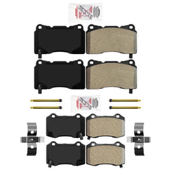 Front & Rear Semi Metallic Disc Brake Pads for Tesla S 2017 2018 2019 2020