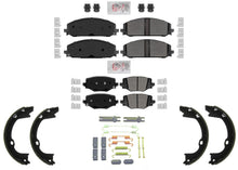 Front Rear Disc Brake Pad Shoes for Dodge Durango Police Special Service 21-25