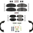 Front Rear Disc Brake Pad Shoes for Dodge Durango Police Special Service 21-25