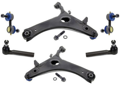 Lower Control Arms Ball Joints Tie Rods Links for Subaru Forester 2009 2010 2013