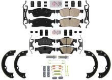 Front & Rear Disc Brake Pads for Dodge Durango 16-24 350MM Front 330MM Rear