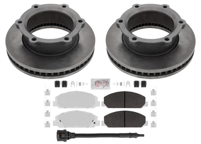 FT Coated Brake Rotors & Pads for Hino 195 2012 2013 2015 2016 2017 2018 2020