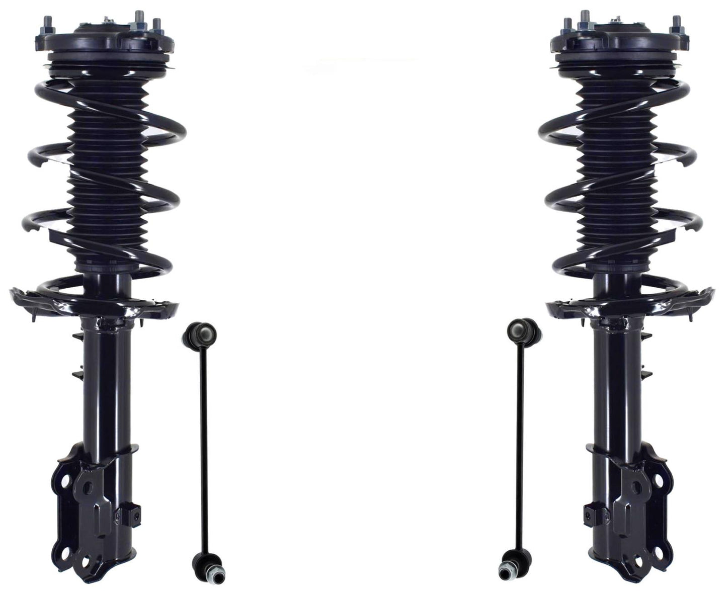 Front Complete Struts & Sway Bar Links For Kia Seltos 2.0L 2021 2022 2023