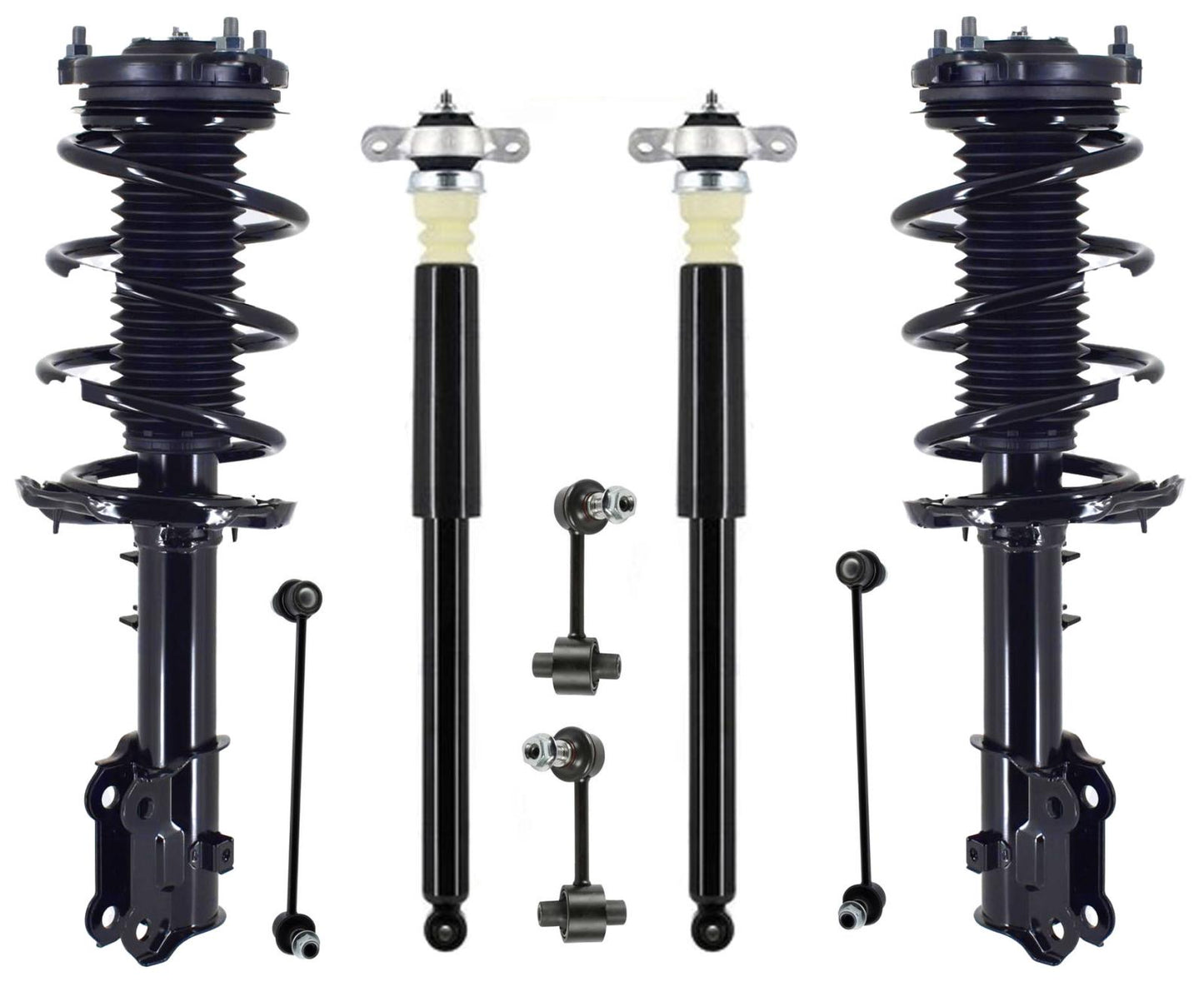 Front Struts Rear Shocks & Links For Seltos 2.0L 2021-2023 Front Wheel Drive