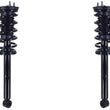 Front Complete Struts W Coil Springs For Lexus GS350 2007-2011 Rear Wheel Drive