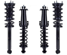 Front & Rear Struts W Coil Springs For Lexus GS350 2007-2011 Rear Wheel Drive