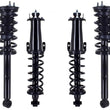 Front & Rear Struts W Coil Springs For Lexus GS350 2007-2011 Rear Wheel Drive