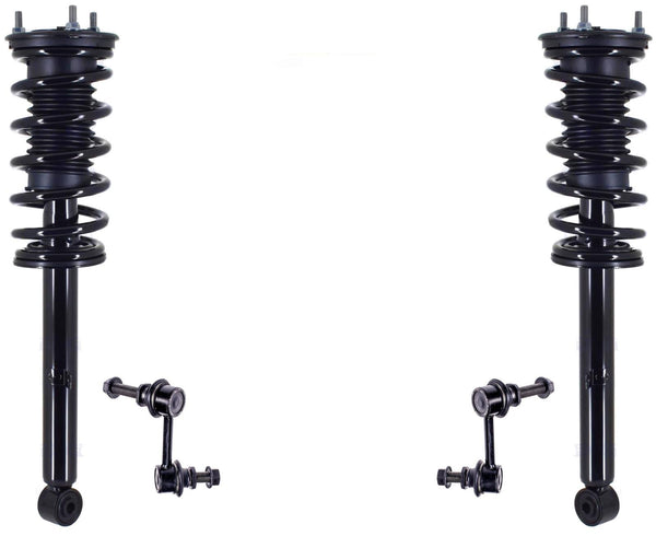 Front Complete Struts & Links For Lexus GS350 2007 2008 2011 Rear Wheel Drive