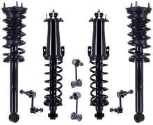 Front & Rear Struts & Links For Lexus GS350 2007 2008 2011 Rear Wheel Drive
