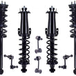 Front & Rear Struts & Links For Lexus GS350 2007 2008 2011 Rear Wheel Drive