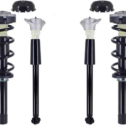 Front Struts & Rear Shocks For Audi A4 Quattro 2017-2024 W/O Sport Suspension