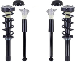 Front Struts Rear Shocks & Links For A4 Quattro 2017-2024 W/O Sport Suspension