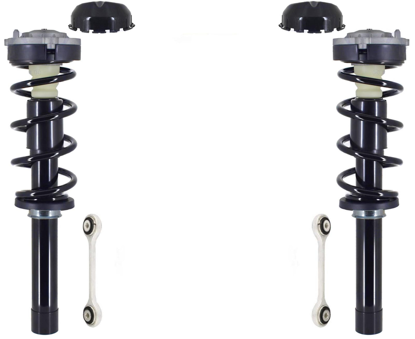 Front Complete Struts & Links For Audi A4 Quattro 17-2024 W/O Sport Suspension