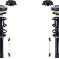 Front Complete Struts & Links For Audi A4 Quattro 17-2024 W/O Sport Suspension