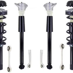Front Struts Rear Shocks & Links For A4 Quattro 2017-2024 W/O Sport Suspension