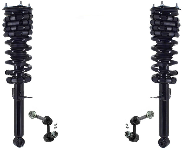 Front Complete Struts & Links For Infiniti Q70 2014 2016 2017 Rear Wheel Drive