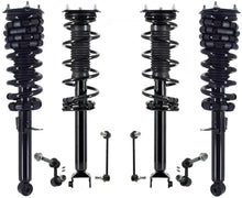 Front Rear Struts & Links For M37 11-2013 Rear Wheel Drive W/O Sport Suspension