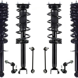 Front Rear Struts & Links For Q70 14-2017 Rear Wheel Drive W/O Sport Suspension