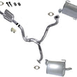 Replacement Parts For 2008 2009 Subaru Outback XT Turbo 2.5L Exhaust Mufflers