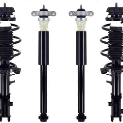 Front Struts & Rear Complete Shocks For Hyundai Accent 2018 2019 2020 2021 2022
