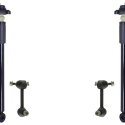 Rear Complete Shocks Absorber & Sway Bar Links For Infiniti QX50 2016 2017