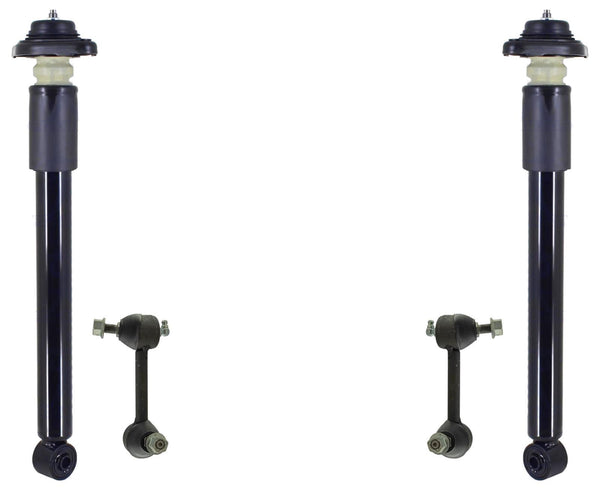 Rear Complete Shocks Absorber & Sway Bar Links For Infiniti QX50 2016 2017