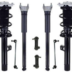 Front Struts Rear Shocks & Links For GLA250 2021 22 2024 W/ Comfort Suspension