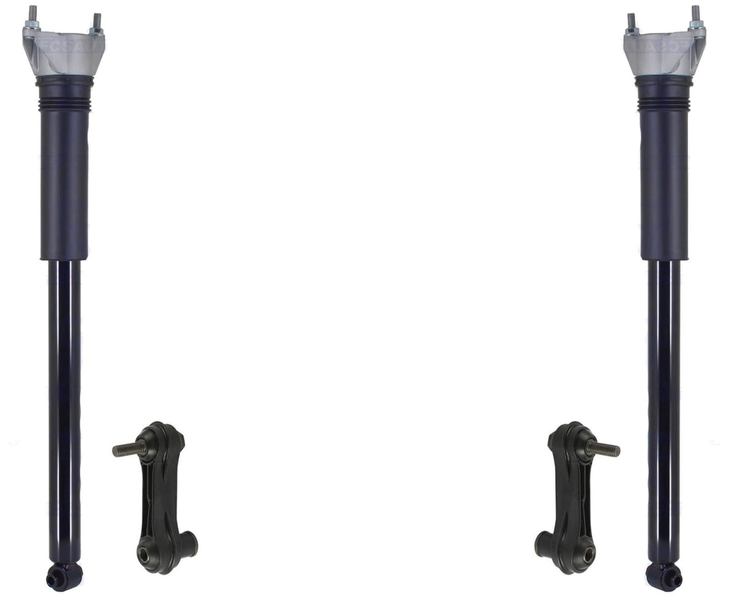 Rear Complete Shocks & Links For GLA250 2021 2022 2024 W/ Comfort Suspension