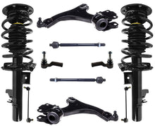 Front Struts Control Arms Tie Rods Links For XC70 10-16 W/ Electronic Steering