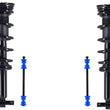 Front Complete Struts & Sway Bar Links For Chevrolet Colorado 2023 2024