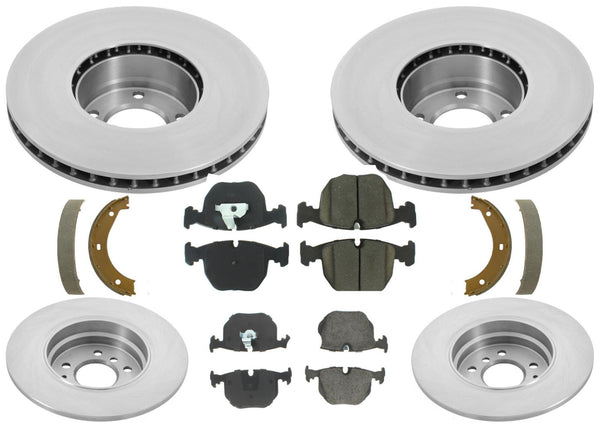 Disc Brake Rotors & Disc Brake Pads For BMW 750iL 1995 1996 1997 1998 1999