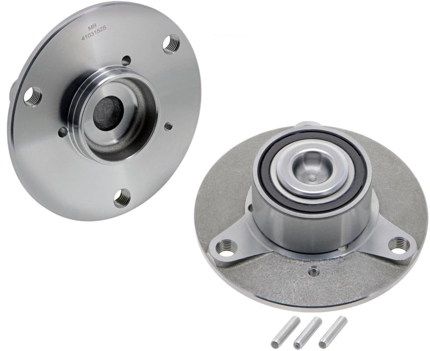 Mevotech One Front Wheel Bearing & Hub Assembly For Smart Fortwo 2008-2016