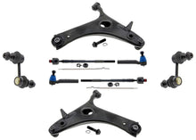 Front Lower Control Arms Ball Joints Tie Rods for Subaru XV Crosstrek 2013-2017