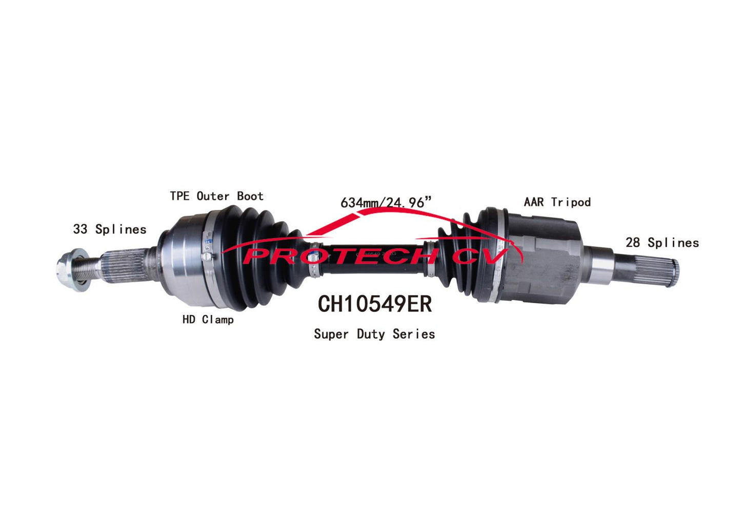 Front Left Right CV Drive Axle Shafts for Hummer H3 H3T 2006 2007 2008 2009 2010