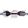 Front Left Right CV Drive Axle Shafts for Hummer H3 H3T 2006 2007 2008 2009 2010