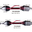 Front Left Right CV Drive Axle Shafts for Ford Edge ST 2019 2020 2023 2.7L Turbo