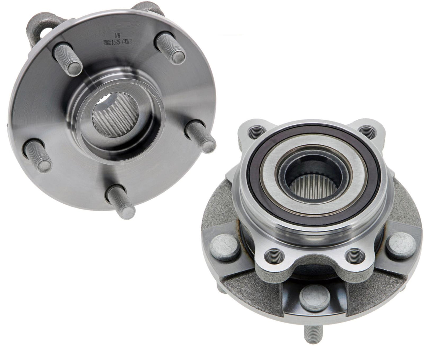 Mevotech One Front Wheel Bearing & Hub Assembly For Lexus NX200T 2015 2016 2017