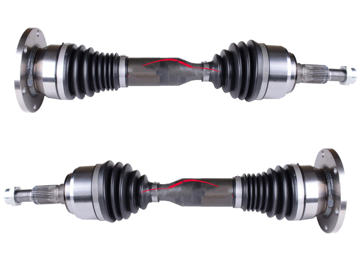 Extended CV Drive Axle Shafts for Lifted Trucks 94-1999 K1500 Chevrolet Pick Up - Photo 1