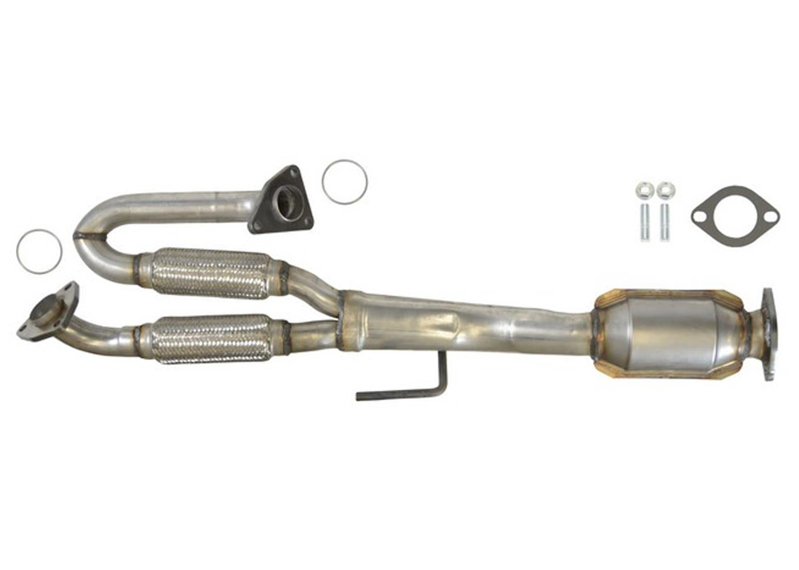 Rear Lower Flex Pipe Catalytic Converter for Nissan Maxima 2009 2010 2020 2022