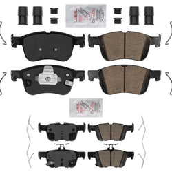 Front & Rear Disc Brake Pads For Ford Bronco Sport 2021 2022 2023 2024