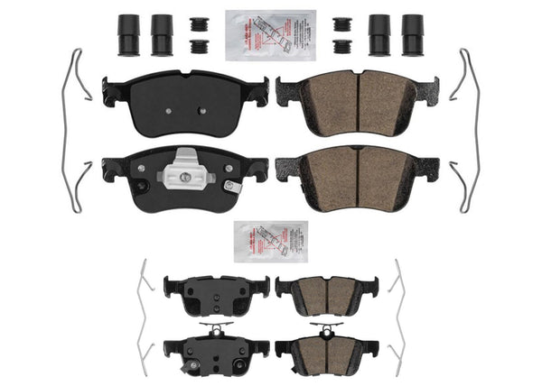 Front & Rear Disc Brake Pads For Ford Bronco Sport 2021 2022 2023 2024