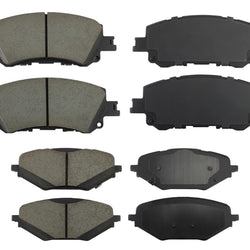 Front Rear Ceramic Disc Brake Pad Set for Mazda CX-90 GS GS-L GT GT-P 2024 2025