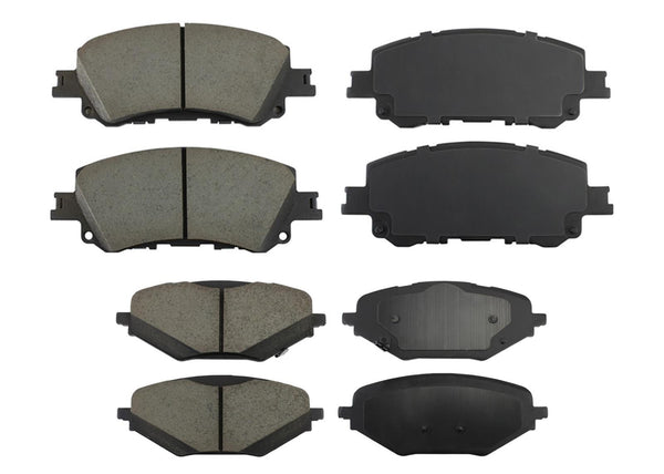 Front Rear Ceramic Disc Brake Pad Set for Mazda CX-90 GS GS-L GT GT-P 2024 2025