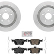 Rear GEO Coated Disc Brake Rotors & Pads For Ford Bronco Sport 2021 2022 2024