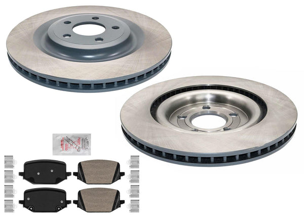 Rear Disc Brake Rotors Disc Brake Pads for Lincoln Aviator 2020 2021 2022 2025